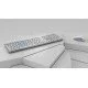 CHERRY DW 9100 SLIM clavier RF sans fil + Bluetooth QWERTZ Argent CHERRY DW 9100 SLIM clavier RF sans fil + Bluetooth QWERTZ Argent