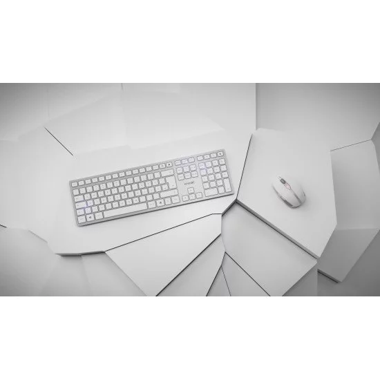 CHERRY DW 9100 SLIM clavier RF sans fil + Bluetooth QWERTZ Argent CHERRY DW 9100 SLIM clavier RF sans fil + Bluetooth QWERTZ Argent