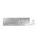 CHERRY DW 9100 SLIM clavier RF sans fil + Bluetooth QWERTZ Argent