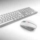 CHERRY DW 9100 SLIM clavier RF sans fil + Bluetooth QWERTZ Argent CHERRY DW 9100 SLIM clavier RF sans fil + Bluetooth QWERTZ Argent