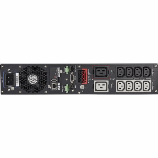 Eaton 9PX 2200i RT2U Netpack UPS Double-conversion (en ligne) 2,2 kVA 2200 W 10 sortie(s) CA