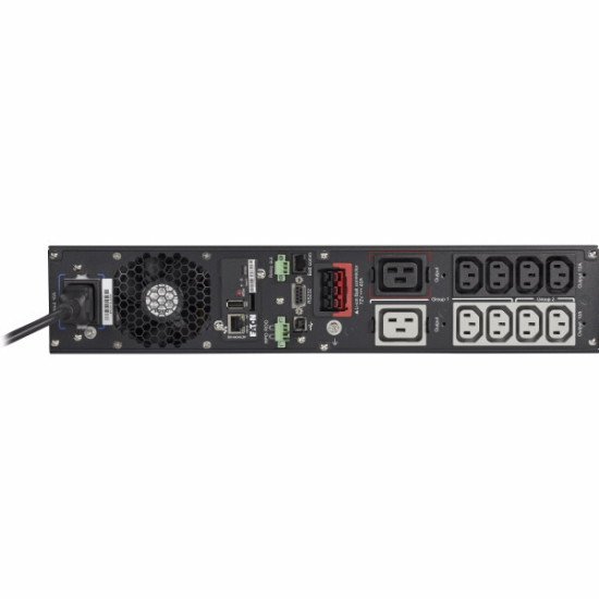 Eaton 9PX 2200i RT2U Netpack UPS Double-conversion (en ligne) 2,2 kVA 2200 W 10 sortie(s) CA
