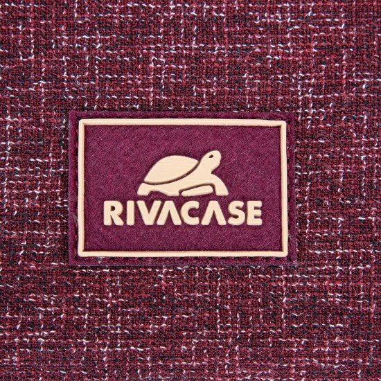 Rivacase 7913 sacoche d'ordinateurs portables 33,8 cm (13.3") Housse Bourgogne, Blanc