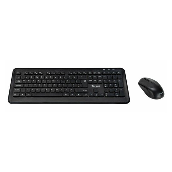 Targus AKM610UK clavier Souris incluse Universel RF sans fil QWERTY Anglais Noir