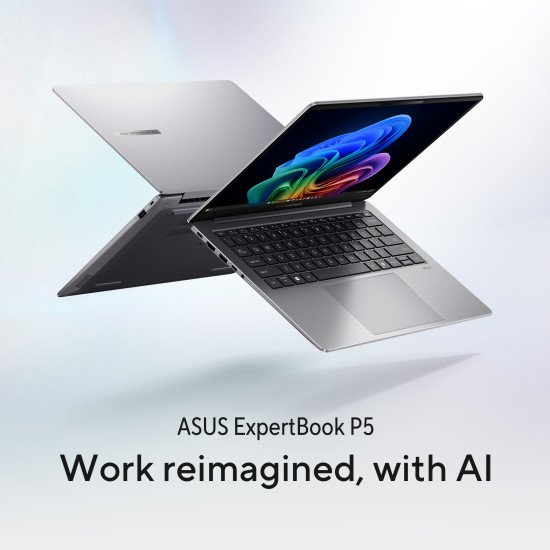 ASUS ExpertBook P5 P5405CSA-NZ0195X Intel Core Ultra 7 258V Ordinateur portable 35,6 cm (14") WQXGA 32 Go LPDDR5x-SDRAM 1 To SSD Wi-Fi 6E (802.11ax) Windows 11 Pro US International Gris