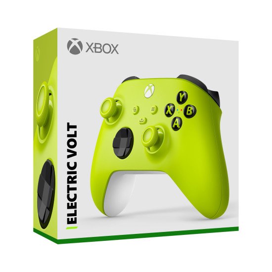 Microsoft Xbox Wireless Controller Electric Volt Vert, Couleur menthe Bluetooth Joystick Analogique/Numérique Xbox, Xbox One, Xbox Series S