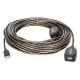 Manhattan Rallonge USB-A active, 20 m, mâle vers femelle, 480 Mbit/s (USB 2.0), chaînable, répéteur intégré, noir, garantie 3 ans, équivalent à USB2AAEXT20M