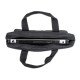 Manhattan Sacoche London pour PC portable 15,6", chargement par le haut, noir, ÉCONOMIQUE, poche accessoires, bandoulière amovible, alternative à Targus TAR300, garantie 3 ans
