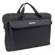 Manhattan Sacoche London pour PC portable 17,3", chargement par le haut, noir, ÉCONOMIQUE, poche accessoires, bandoulière amovible, garantie 3 ans