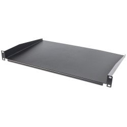 Intellinet Étagère cantilever 19", 1U, profondeur 300 mm, non ventilée, charge max. 25 kg, noire, garantie trois ans