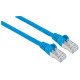 Intellinet Câble patch réseau, Cat6, 10 m, bleu, cuivre, S/FTP, LSOH/LSZH, PVC, RJ45, contacts plaqués or, anti-accroc, avec manchon, garantie à vie