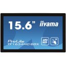 iiyama ProLite TF1634MC-B8X 15.6" 1920 x 1080 pixels Plusieurs pressions Multi-utilisateur Noir iiyama ProLite TF1634MC-B8X 15.6" 1920 x 1080 pixels Plusieurs pressions Multi-utilisateur Noir
