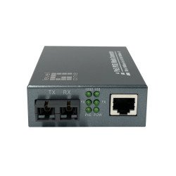 LevelOne GVT-2013 convertisseur de support réseau 1000 Mbit/s 850 nm Multimode Gris