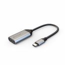 HYPER HD425A câble vidéo et adaptateur USB Type-C HDMI Acier inoxydable HYPER HD425A câble vidéo et adaptateur USB Type-C HDMI Acier inoxydable