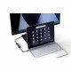 HYPER HD425A câble vidéo et adaptateur USB Type-C HDMI Acier inoxydable HYPER HD425A câble vidéo et adaptateur USB Type-C HDMI Acier inoxydable