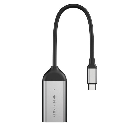 HYPER HD-H8K USB Type-C HDMI Acier inoxydable