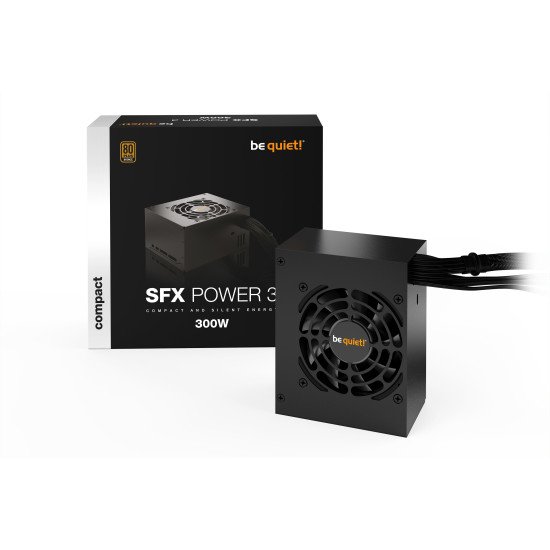 be quiet! SFX POWER 3 300W Alimentation PC 20+4 pin ATX Noir