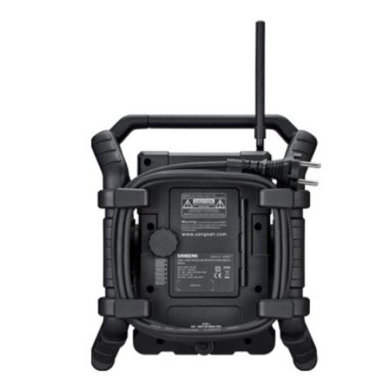 Sangean U-5 DBT Chantier Analogique et numérique Noir