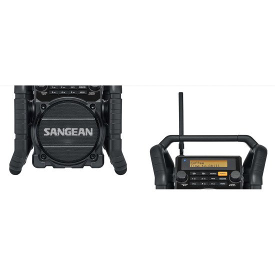 Sangean U-5 DBT Chantier Analogique et numérique Noir