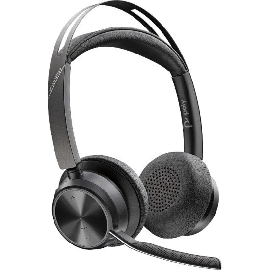 POLY Voyager Focus 2 UC Casque Arceau USB Type-A Bluetooth Noir POLY Voyager Focus 2 UC Casque Arceau USB Type-A Bluetooth Noir