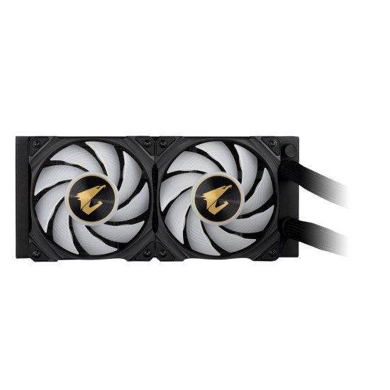 GIGABYTE AORUS WATERFORCE X 240 système de refroidissement d'ordinateur Processeur Refroidisseur de liquide tout-en-un 12 cm Noir GIGABYTE AORUS WATERFORCE X 240 système de refroidissement d'ordinateur Processeur Refroidisseur de liquide tout-en-un 12 cm Noir