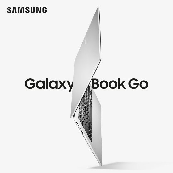 Samsung Galaxy Book Go 7c Ordinateur portable 35,6 cm (14") Full HD Qualcomm Snapdragon 4 Go LPDDR4-SDRAM 128 Go SSD Wi-Fi 5 (802.11ac) Windows 11 Home Argent