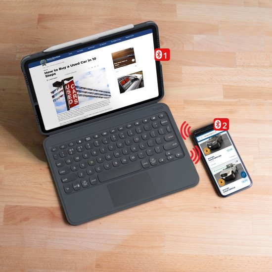 ZAGG Pro Keys Noir Bluetooth AZERTY Français ZAGG Pro Keys Noir Bluetooth AZERTY Français