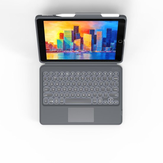 ZAGG Pro Keys Noir Bluetooth QWERTY Anglais britannique