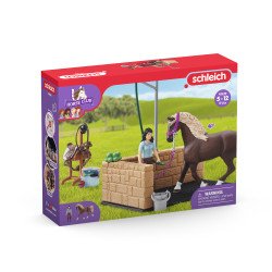 schleich HORSE CLUB Box de lavage pour chevaux Emily & Luna schleich HORSE CLUB Box de lavage pour chevaux Emily & Luna