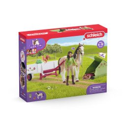 schleich HORSE CLUB Aventures au camping de Sarah schleich HORSE CLUB Aventures au camping de Sarah