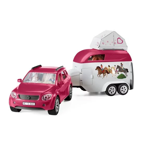 schleich HORSE CLUB Grand voyage équestre en voiture et remorque schleich HORSE CLUB Grand voyage équestre en voiture et remorque