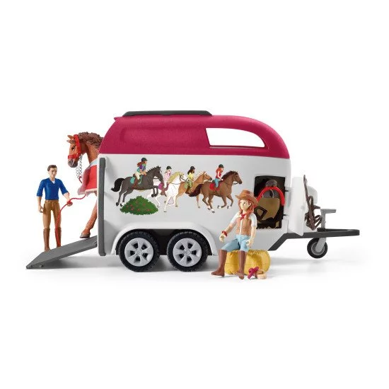 schleich HORSE CLUB Grand voyage équestre en voiture et remorque schleich HORSE CLUB Grand voyage équestre en voiture et remorque