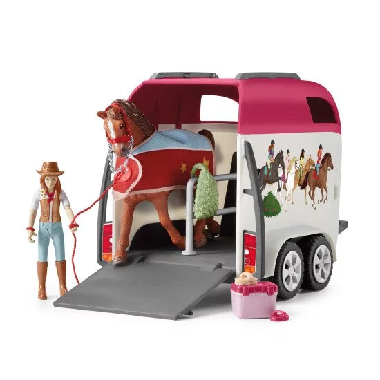 schleich HORSE CLUB Grand voyage équestre en voiture et remorque schleich HORSE CLUB Grand voyage équestre en voiture et remorque