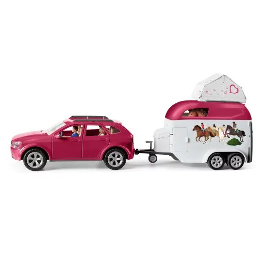 schleich HORSE CLUB Grand voyage équestre en voiture et remorque schleich HORSE CLUB Grand voyage équestre en voiture et remorque