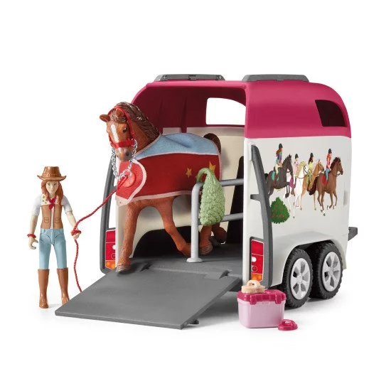 schleich HORSE CLUB Grand voyage équestre en voiture et remorque schleich HORSE CLUB Grand voyage équestre en voiture et remorque