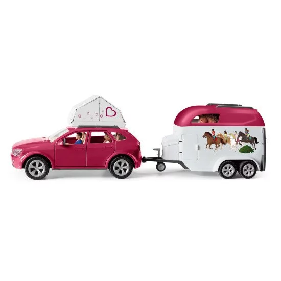 schleich HORSE CLUB Grand voyage équestre en voiture et remorque schleich HORSE CLUB Grand voyage équestre en voiture et remorque