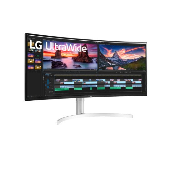 LG 38WN95CP-W 96,5 cm (38") 3840 x 1600 pixels UHD+ QLED Argent