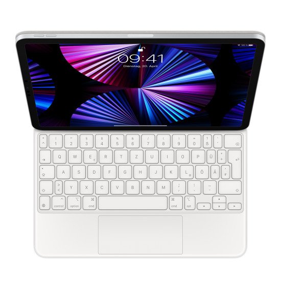Apple MJQJ3D/A clavier pour tablette Blanc QWERTZ Allemand