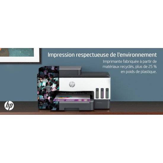 HP Smart Tank 7605 A jet d'encre thermique A4 4800 x 1200 DPI 15 ppm Wifi