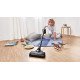 Bosch Serie 8 BSS825ALL aspirateur balai et balai électrique Sans sac Noir, Blanc