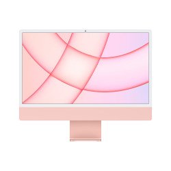 Apple iMac Apple M M1 61 cm (24") 4480 x 2520 pixels PC All-in-One 8 Go 256 Go SSD macOS Big Sur Wi-Fi 6 (802.11ax) Rose