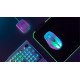 Turtle Beach Kone XP Air - Souris gaming RGB ergonomique, personnalisable et sans fil, Bluetooth, capteur optique 19 000 DPI, autonomie de batterie de 100 heures, station de charge, 29 entrées programmables, éclairage AIMO RGB, molette 4D Blanc