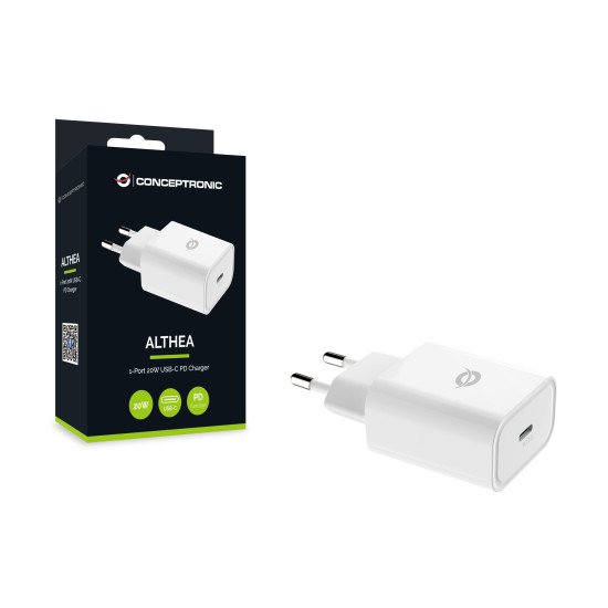 Conceptronic ALTHEA07W chargeur d'appareils mobiles Universel Blanc Secteur Intérieure