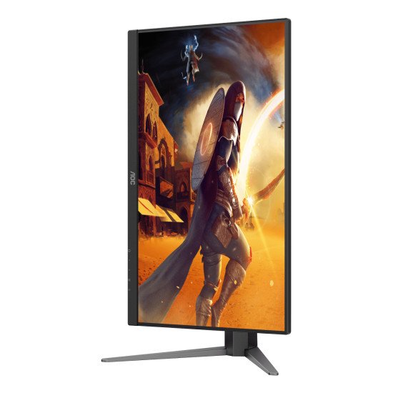 AOC G4 Q27G4ZD écran PC 68,6 cm (27") 2560 x 1440 pixels Quad HD QD-OLED Noir, Rouge