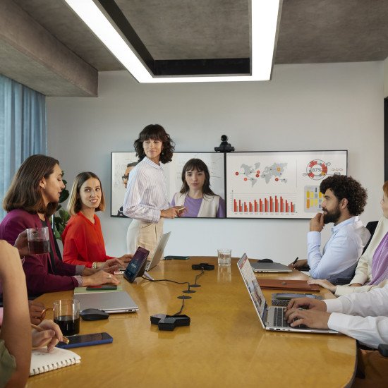 HP Poly Caméra intelligente TAA Poly Studio E60 4K MPTZ avec zoom optique 12x