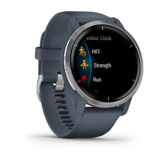 Garmin Venu 2 3,3 cm (1.3") AMOLED 45 mm Argent GPS (satellite)