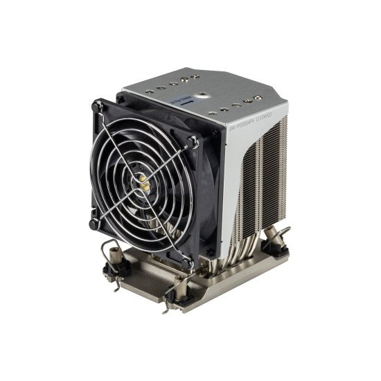 Supermicro SNK-P0080AP4 ventilateur, refroidisseur et radiateur Processeur 9,2 cm Noir, Acier inoxydable