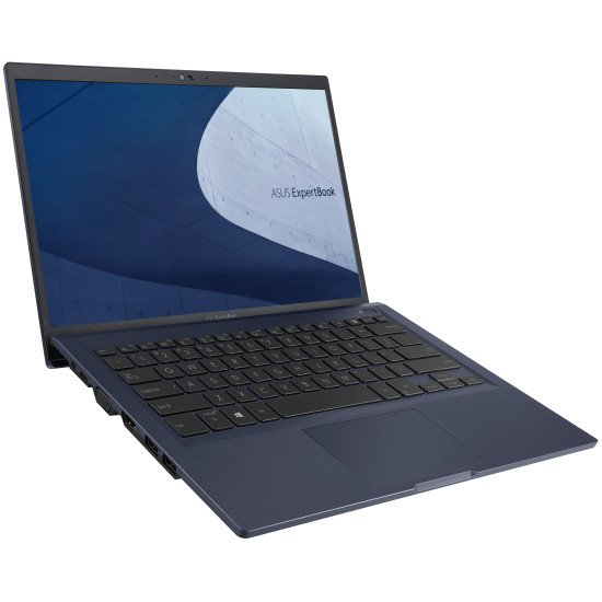 ASUS ExpertBook B1 B1400CEAE-EK0410R-BE 14" Full HD 11e génération de processeurs Intel® Core™ i5 8 Go DDR4-SDRAM 256 Go SSD Wi-Fi 6 (802.11ax) Windows 10 Pro Noir