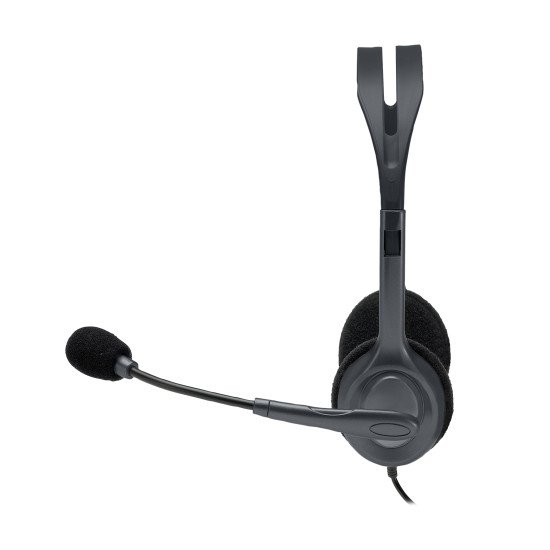 Logitech 5 Units Bundle Of Wired 3.5 mm headset with Microphone for educational use Casque Avec fil Arceau Bureau/Centre d'appels Noir