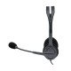 Logitech 5 Units Bundle Of Wired 3.5 mm headset with Microphone for educational use Casque Avec fil Arceau Bureau/Centre d'appels Noir